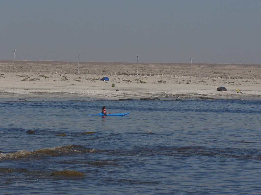 Atacama-Wüste und Pacifik treffen sich hier